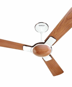 Havells Enticer Premium Design 1200mm Ceiling Fan| High Air Delivery| Hi Speed| Wider Blades| 100% Copper Winding Motor| Metallic Finish for Living & Bedroom Interiors| Dust Resistant (Vineer Brown)